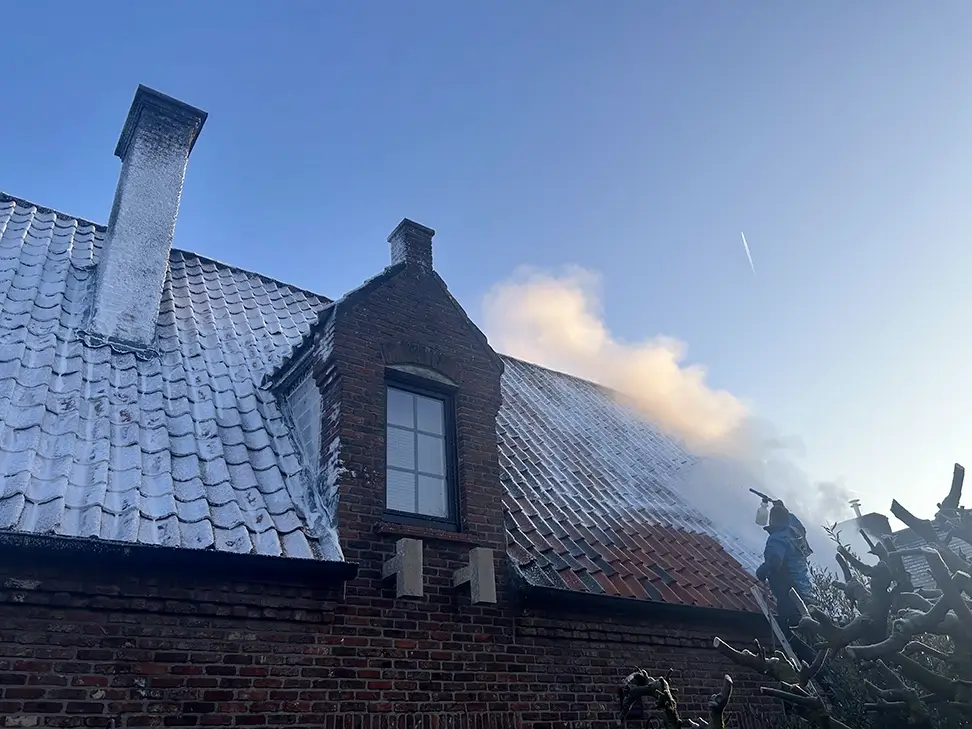 Nabehandeling of coating